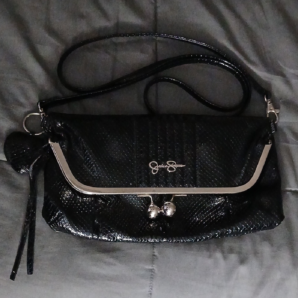 Black Designer Shoulder Bag